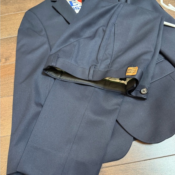 Boys Navy Blue Ralph Lauren Blue Suit Classic Size 10R - Picture 4 of 6